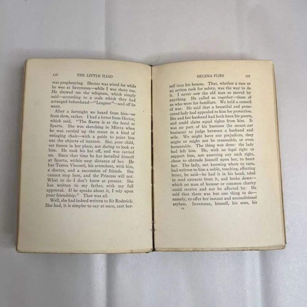 Maurice HEWLETT / The Little Iliad‎ 1st Edition 1915